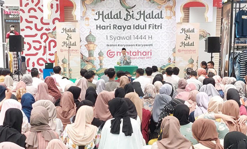 halalbihalal matahari icon mall - bersama muchlisin